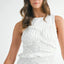 Vestido Midi de Sirena con Volantes y Fruncidos de P popcorn