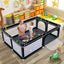 Portable Baby Playpen with Ocean Balls - 81 x 59 Inch