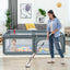 Portable Extra-Large Safety Baby Playpen with Ocean Balls - Gray