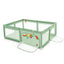 Extra-Large Safety Baby Fence with Ocean Balls - Green