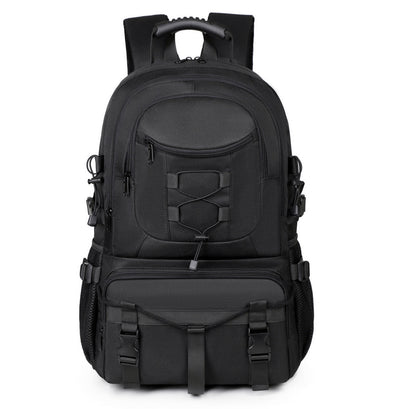 Travel Bag With Large Capacity, Trendy Backpack, Outdoor Hiking Luggage Bag, Fashionable Travel Computer Backpack, Men's Backpack - Korvel