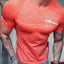 Men's Plus Size Round Neck Short Sleeve T-Shirt