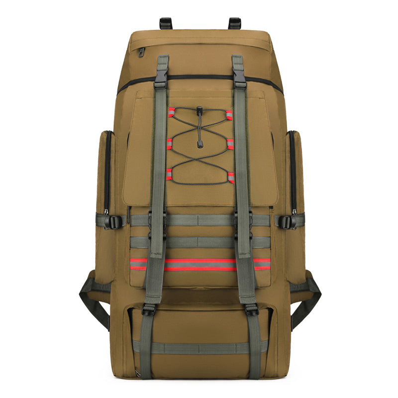 Mochila de Senderismo Camuflada Premium de 130L - Bolsa de Viaje Impermeable