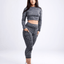 JupiterGear Mid-Rise Capri Fitness Leggings with Pockets