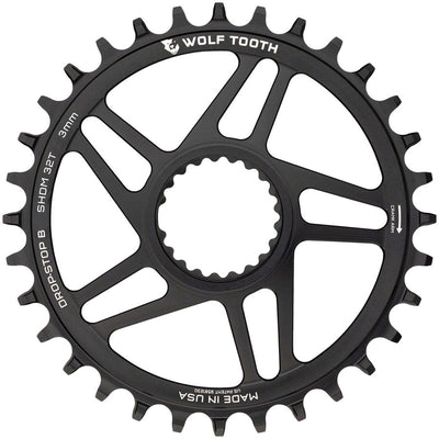 Plato de cadena de montaje directo Wolf Tooth - 32t Shimano Drop Stop B Boost