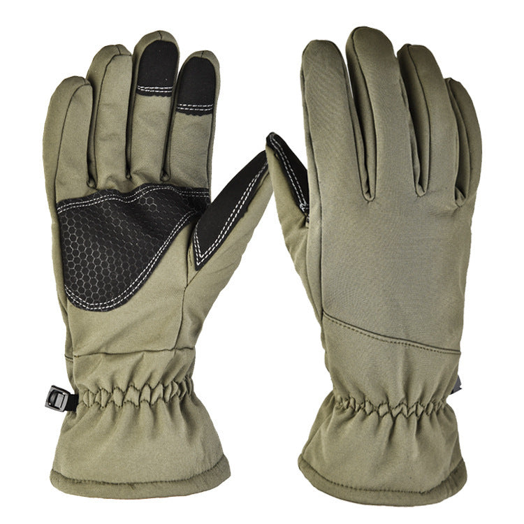 Gants de ski tactiques camouflage premium pour sports de plein air