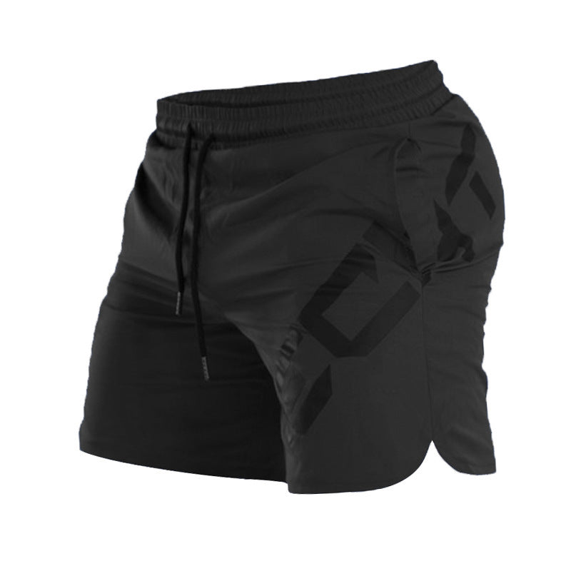 Shorts de sport pour hommes, décontractés et à séchage rapide, longueur genou