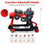 Pousseur d'activité pliable 4 en 1 - Rouge