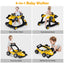 4-in-1 Foldable Activity Push Walker - Yellow