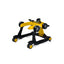 4-in-1 Foldable Activity Push Walker - Yellow