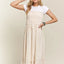 Summer Smocked Floral Ruffled Hem Cami Dress