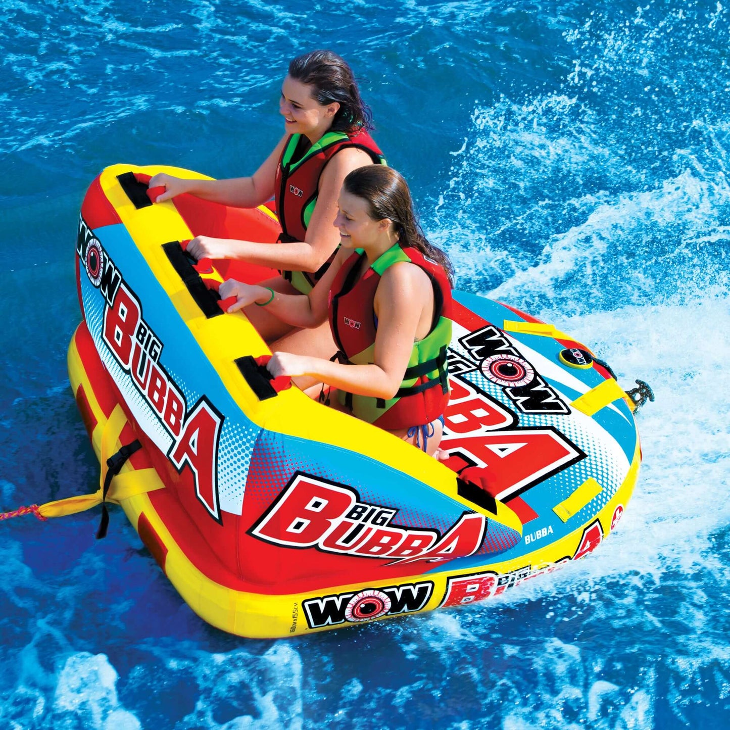 WOW Watersports Big Bubba Hi Vis 2 Person Towable Water Tube