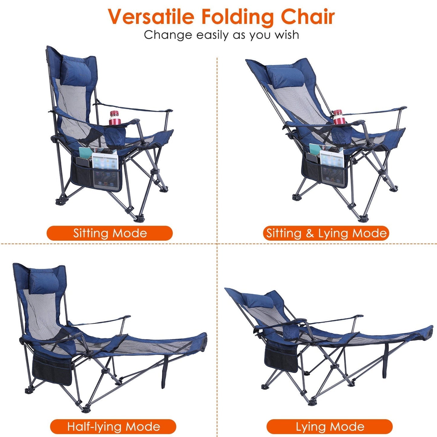 GBruno Foldable Camping Chair