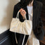 Bolso de hombro con forma de nube plisada Niche para mujeres