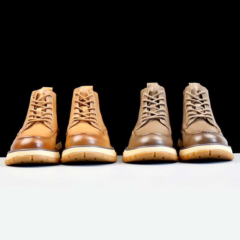 Bottes Martin de style britannique pour hommes