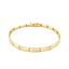 14k Yellow Gold Greek Fret Design Bracelet