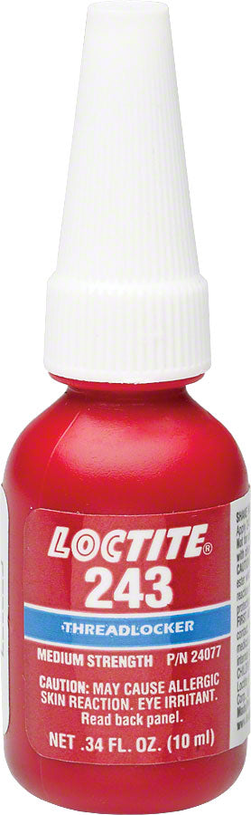 Loctite #243 Threadlocker Medium Strength - 10ml