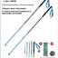 Premium Folding Carbon Trekking Poles for Outdoor Adventures