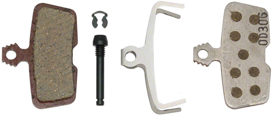 Pastillas de freno de disco orgánicas SRAM - Silenciosas y ligeras para la serie Code