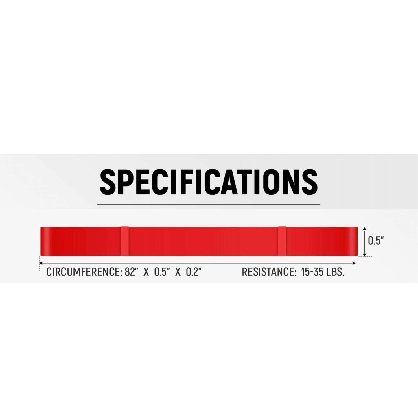Bandas de Resistencia Pesadas XG-PRO de XGear Fitness