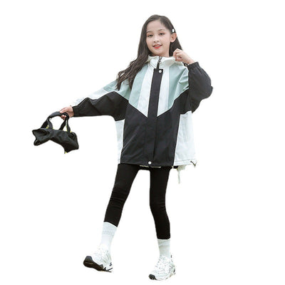 Children's Spring Trench Coat - Stylish & Comfortable