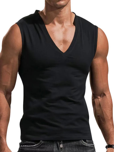 Débardeur V-Neck Grande Taille pour Homme