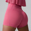 Shorts de sport taille haute premium