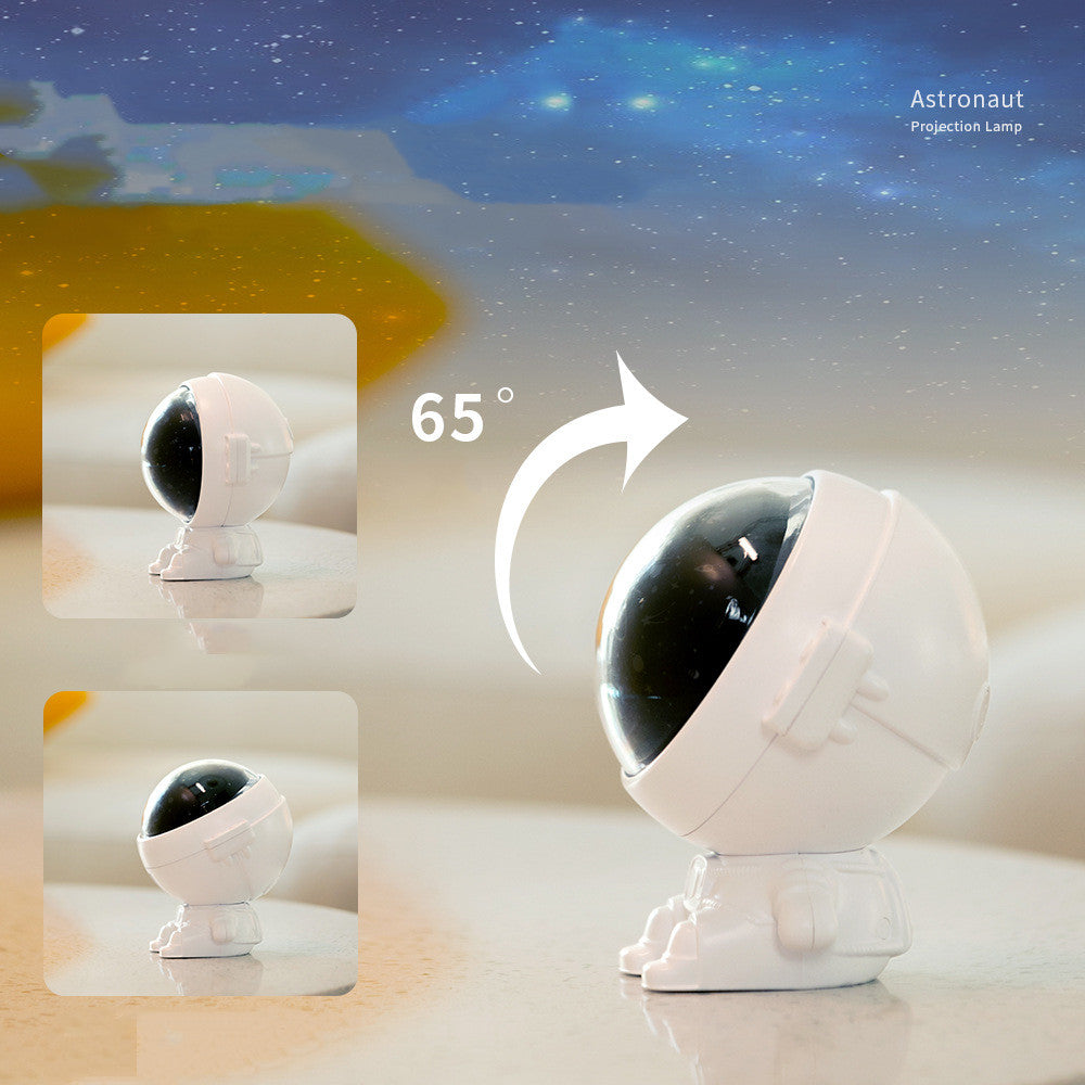 Galaxy Star Projector - Astronaut Night Light for Kids