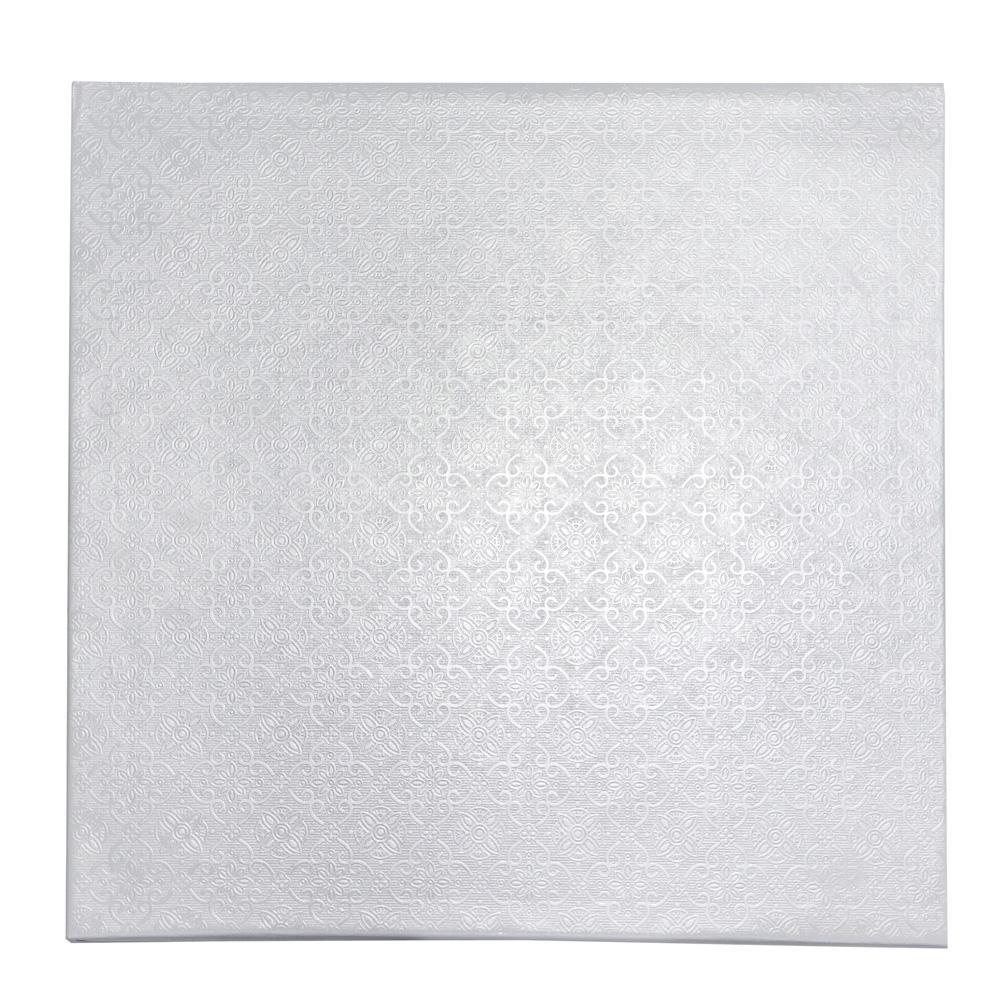 Plateau à gâteau carré premium de 14"