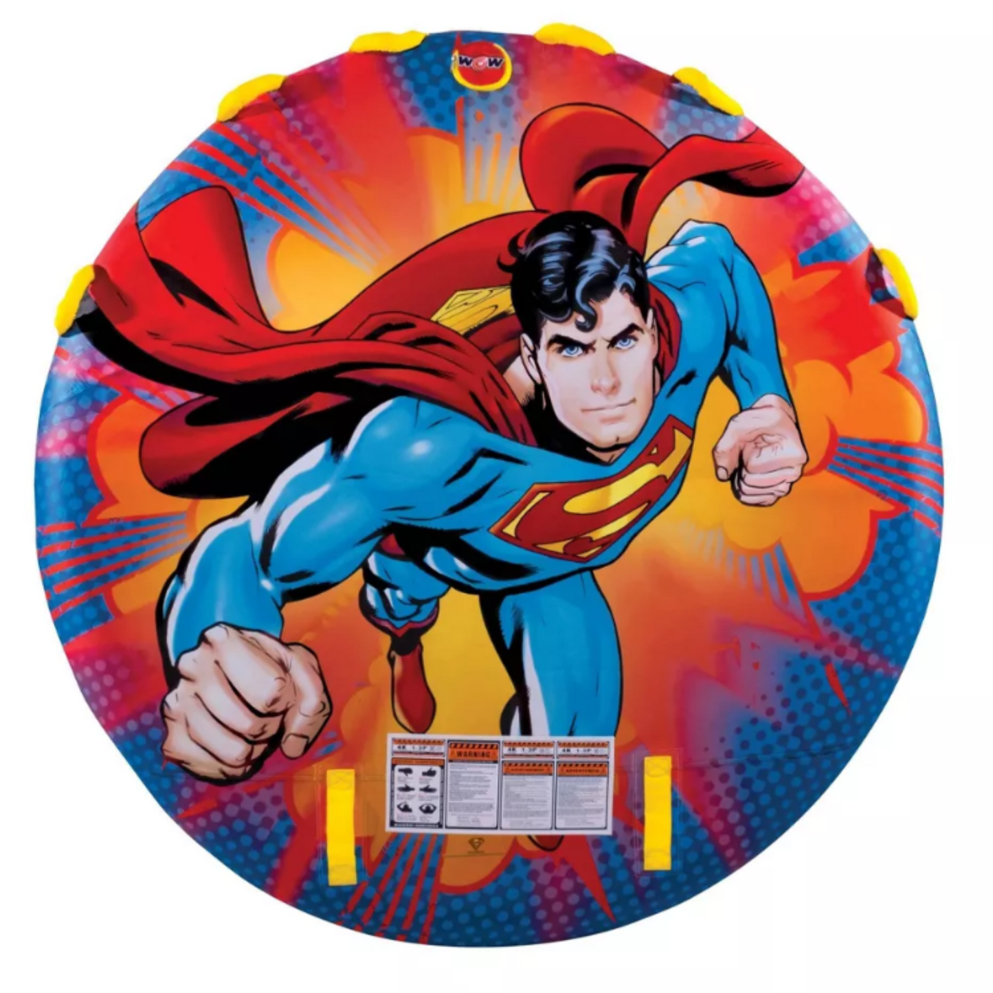 WOW Sports DC Comics Superman Tubo de Cubierta Superior para 3 Personas