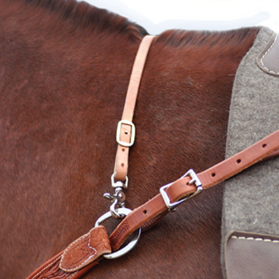 Slim Leather Wither Strap for Equestrian Use - Korvel