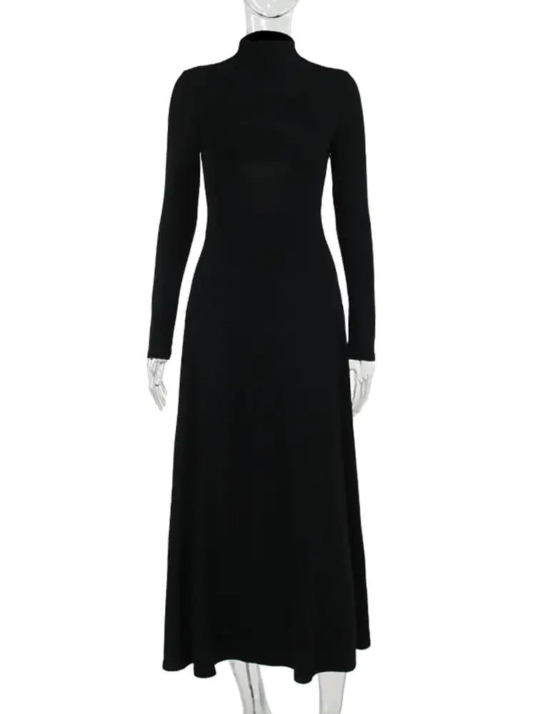Robe unie élégante pour femmes