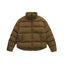 Solid Color Puffer Jacket for Men and Women