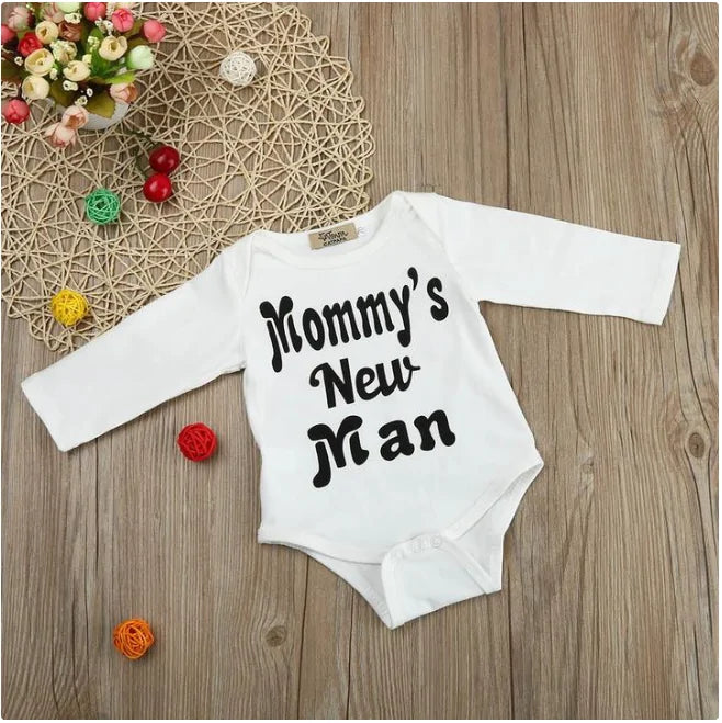 Mommy's New Man Outfit for Baby