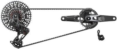 Grupos de transmisión SRAM X0 Eagle T-Type AXS - Biela de 165 mm