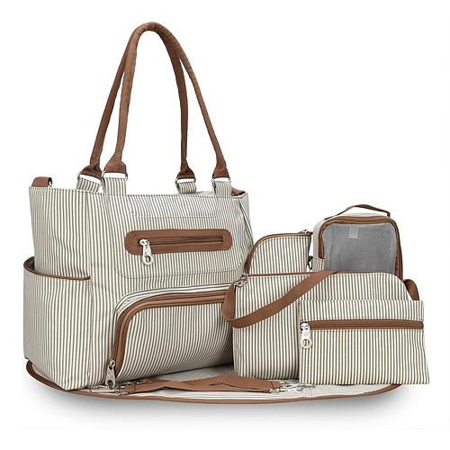 GBruno 8-Piece Baby Nappy Diaper Bag Set