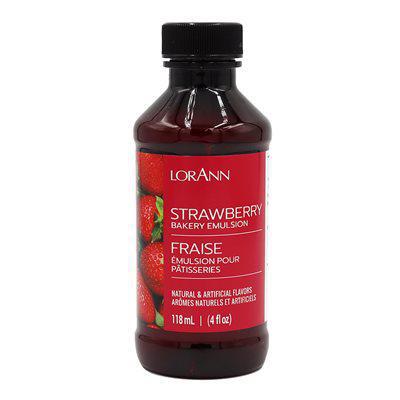 Strawberry Bakery Emulsion - 4 oz. - Korvel