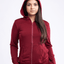 JupiterGear Women's Fitted Zip-Up Hoodie Jacket with Pockets