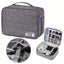 Portable Electronics Organizer Bag - Waterproof Travel Case
