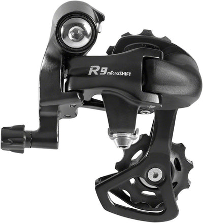microSHIFT R9 Rear Derailleur - 9-Speed Shimano Compatible Short Cage
