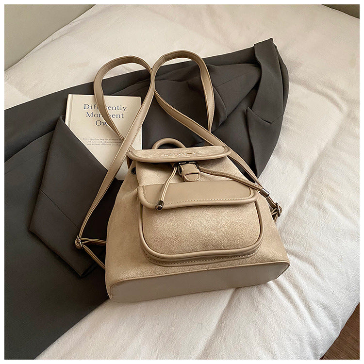 Preppy-Style Commuter Backpack - Vintage Travel Bag