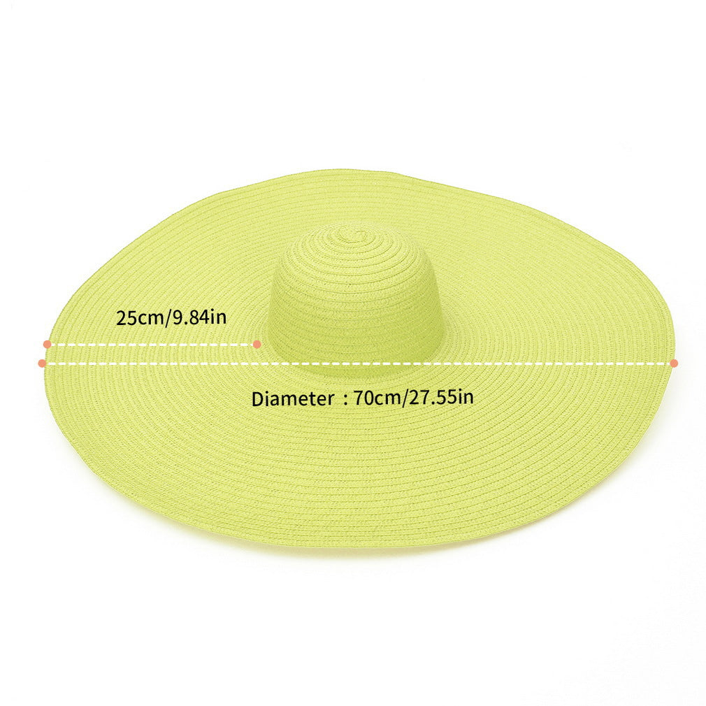 Seaside British Raffia Sun Hat for Summer Adventures