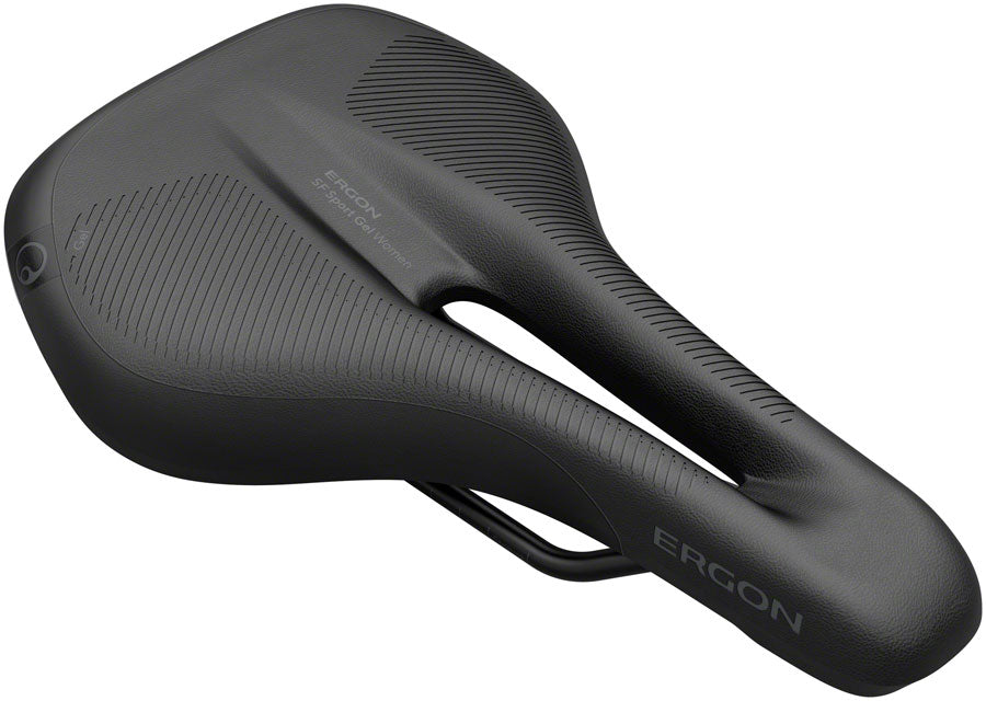 Ergon SF Sport Gel Saddle - Chromoly Black Women's Small/Medium