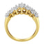 10K Yellow Gold Round Diamond Engagement Ring