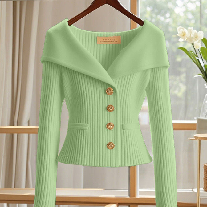 Elegant Loose-Fit Sweater for Effortless Style