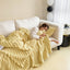 Luxurious Double-Sided Bubble Velvet Blanket