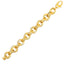 Twisted Double Link Bracelet in 14k Yellow Gold