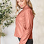 Veste zippée classique à col pour femmes pour une élégance au quotidien