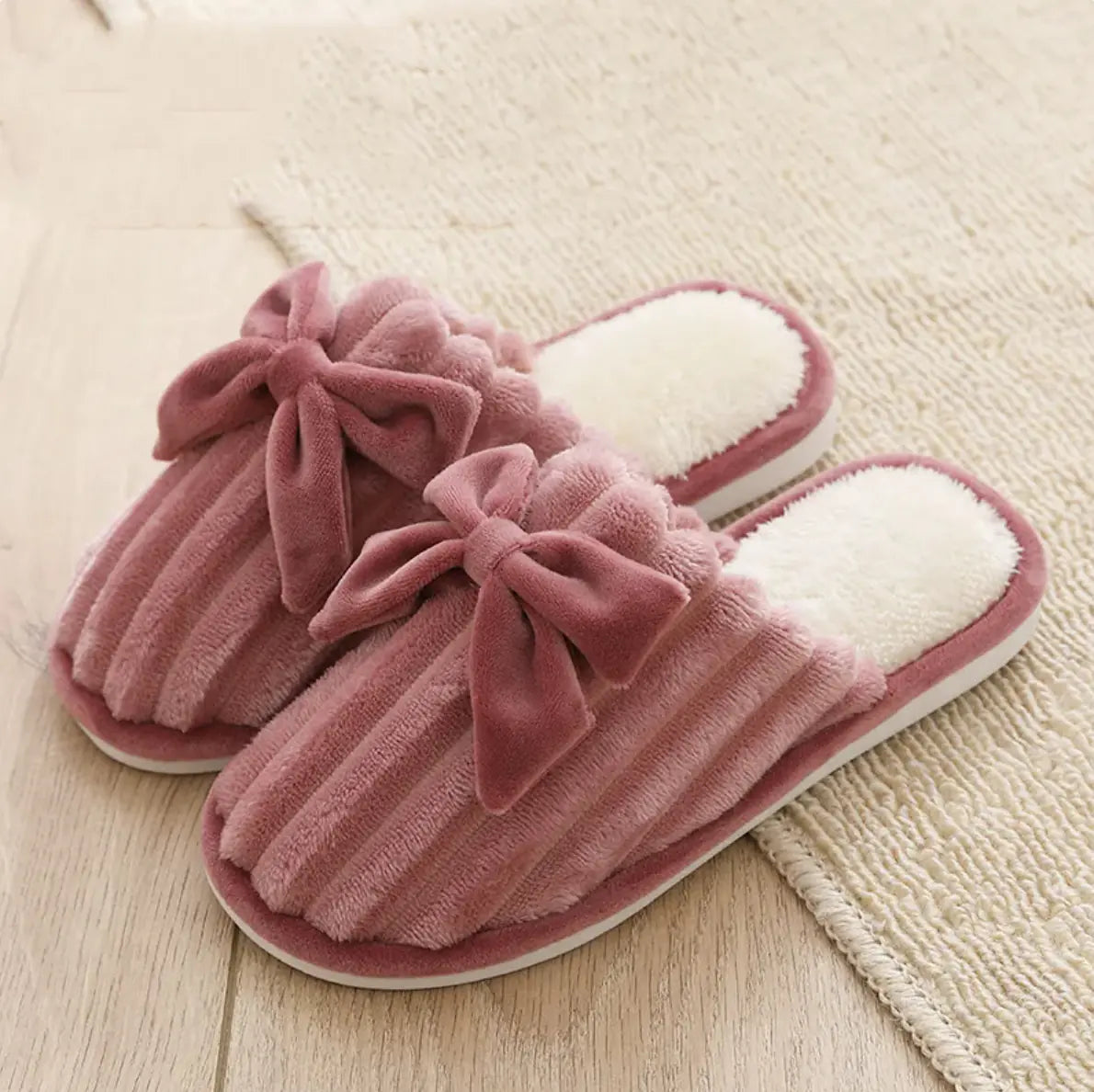 Chaussons en Peluche Chaleureux pour Couples