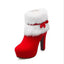 Elegant Holiday High Heel Boots